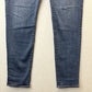 American Eagle Jeans Womens 14 Super Hi Rise Jegging Super Stretch Blue *Flaw