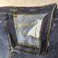 Judy Blue Jeans Womens 18W Slim Fit Blue Stretch Denim Dark Wash Distressed EUC