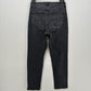 American Eagle Jeans Womens 8 Curvy Mom High Rise Stretch Faded Black Denim