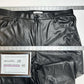 Abercrombie Fitch Pant 34 18 Faux Leather Ankle Straight Ultra Hi Rise Curve EUC