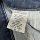 Judy Blue Jeans Womens 22W Cropped Straight Blue Denim Dark Fray Split Hem EUC