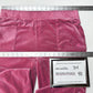 Juicy Couture Velour Pants XL Pink Wide Leg Pull On Lounge Y2K Barbie Girly