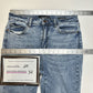 Judy Blue Jeans Womens 11 30 Skinny Blue Acid Wash Stretch Denim Distressed 80s