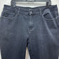 Judy Blue Jeans Womens 20W Skinny Black Stretch Denim Casual Comfort Plus Size