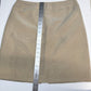 Blumarine Skirt Womens Italy 46 US 10 Mini Gold Shimmer Short Zip Holiday *Mark