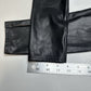 Spanx Leggings Womens Large Faux Leather Black Pull On Pants Slimming EUC