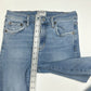 AGOLDE Jeans Womens 28 Sophie High Rise Skinny Blue Stretch Denim Distress Fray