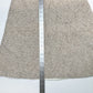 Theory Skirt Womens 4 Beige Wool Blend Pockets Lined Zip Back Academia Preppy