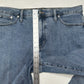 Madewell Jeans Womens 31 Tall Perfect Vintage Midrise Straight Leg Blue Denim