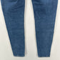 American Eagle Jeans 10 Hi Rise Jegging Next Level Stretch Blue Distress Grunge