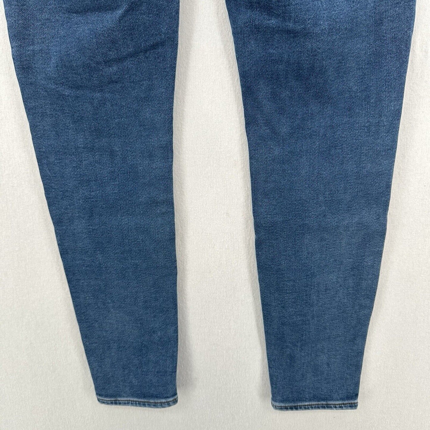 American Eagle Jeans 10 Hi Rise Jegging Next Level Stretch Blue Distress Grunge