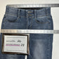 Apt 9 Jeans Womens 4 Capri Tummy Control Cuffed Blue Stretch Denim Comfort