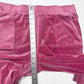 Juicy Couture Velour Pants XL Pink Wide Leg Pull On Lounge Y2K Barbie Girly