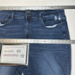 Judy Blue Jeans 24W Slim Bootcut Blue Stretch Denim Distressed Western Cowboy