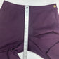 St John Sport Pants Womens 12 Wide Leg Ankle Purple Zip Career Contemporary