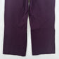 St John Sport Pants Womens 12 Wide Leg Ankle Purple Zip Career Contemporary