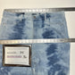 J Jill Jeans Womens 16 High Rise Cropped Tie Dye Island Blue Denim Coastal NEW