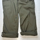 Duluth Trading Pants 14 Dry On The Fly Convertible Bootcut Green Hiking Roll Up