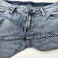 Silver Jeans Womens 31 Suki Capri Denim Blue Light Wash Western Cowboy EUC