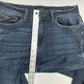 Judy Blue Jeans Womens 14W Relaxed Tapered Blue Stretch Denim Distressed