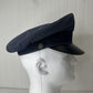 Vintage US Air Force Service Cap Flight Ace Five Star 100% Wool Blue 7 Military