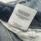 Silver Jeans Womens 31 Suki Capri Denim Blue Light Wash Western Cowboy EUC