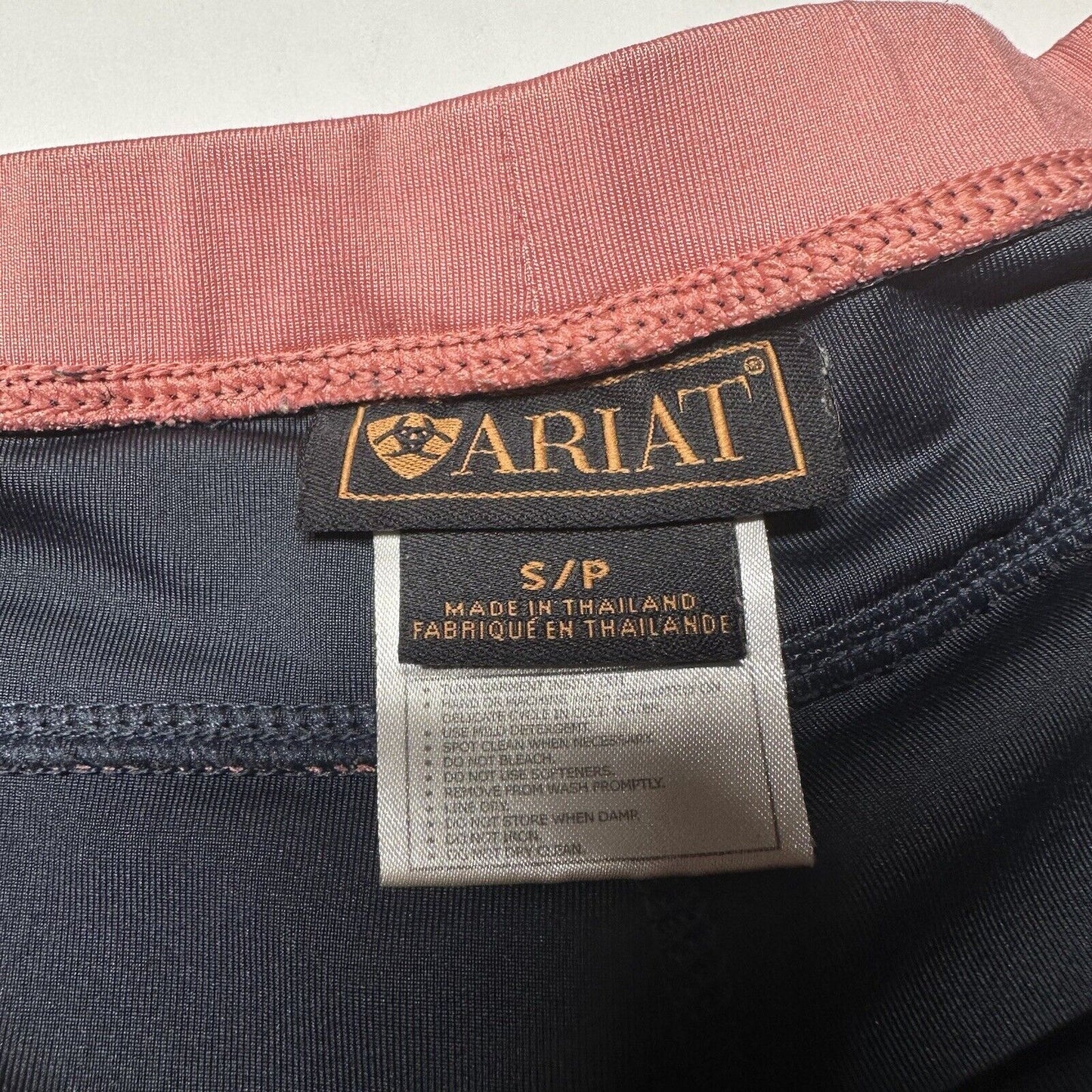 Ariat Breeches Womens Small Riding Tight Legging Pull On Equestrian Patch EUC