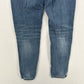 BKE Jeans Womens 27 Parker High Rise Ankle Skinny Blue Denim Grunge Distressed