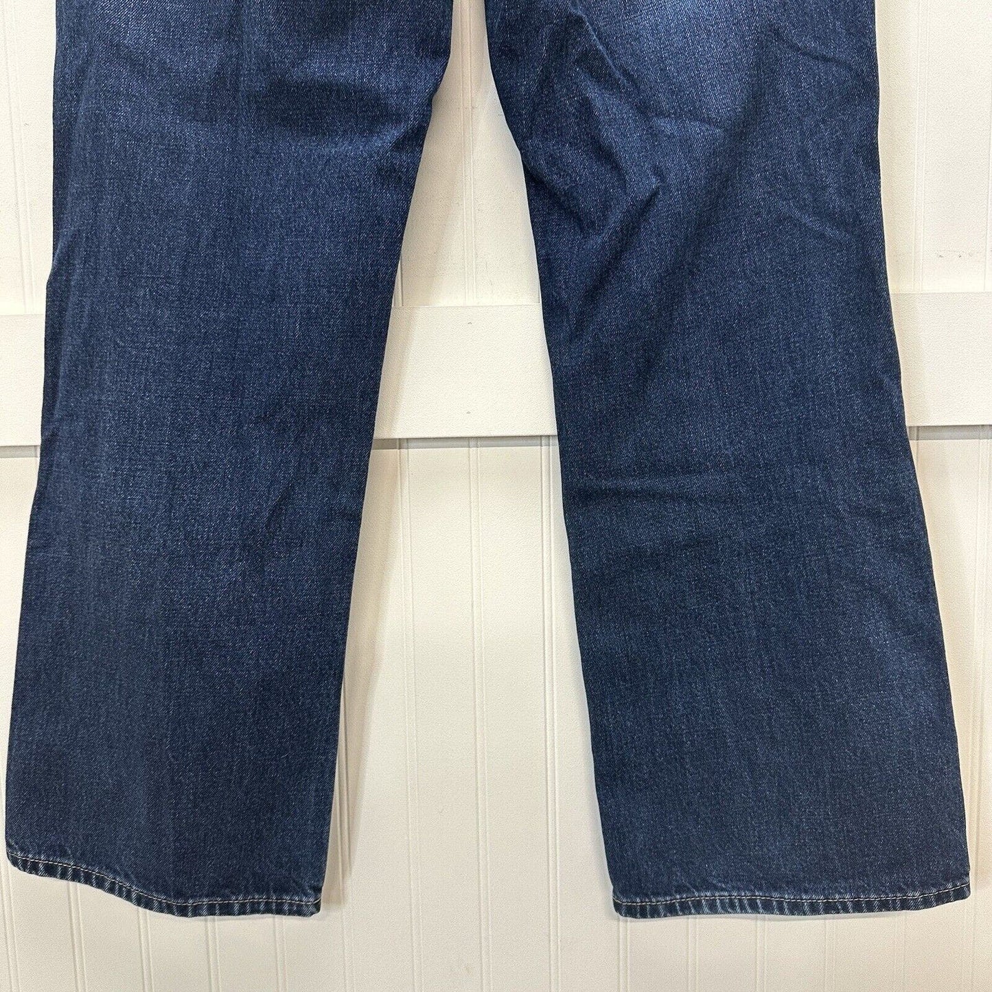 Urban Pipeline Jeans Mens 33x29 Blue Relaxed Bootcut Denim Dark Cotton Tag 34