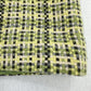 Theory Skirt Womens 4 Green Yellow Wool Woven Check Mini Lined Academia Preppy