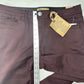 Democracy Jeans 14 Ab Technology Freedom Ankle Burgundy Denim Booty Lift NEW