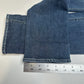 Escada Sport Jeans Womens 6 EUR36 Skinny Blue Selvedge Denim Tie Flaps Distress