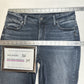 Silver Jeans Womens 30 Elyse Straight Relaxed Midrise Blue Stretch Denim Western