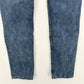 Silver Jeans Womens 33 Suki Slim Midrise Blue Stretch Denim Distressed