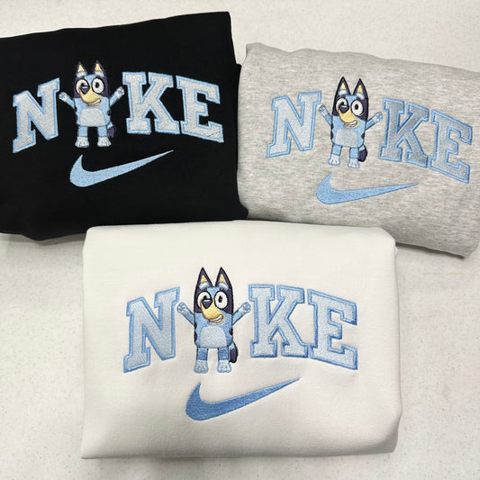 Nike Bluey Embroidered Unisex Crewneck Sweatshirt