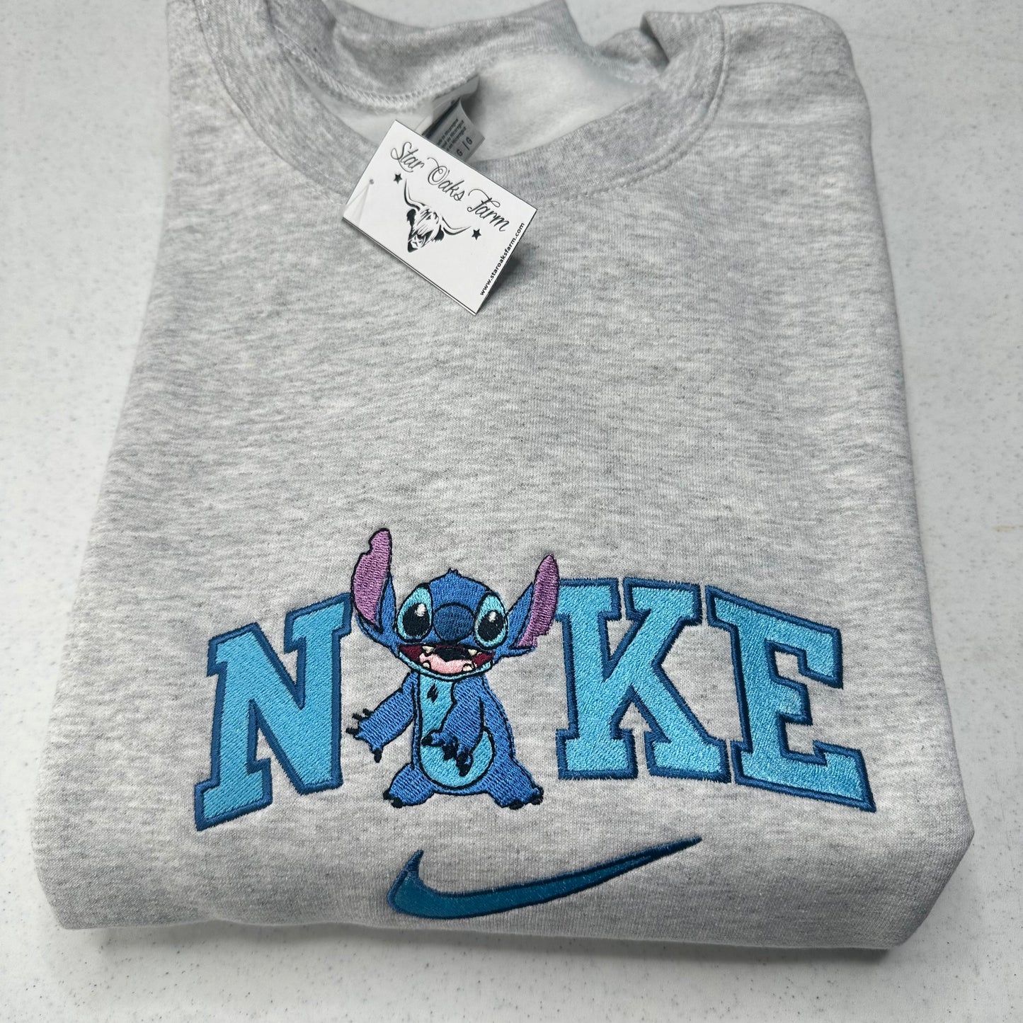 Nike Stitch Embroidered Unisex Crewneck Sweatshirt