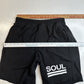 Lululemon Shorts Mens Medium Pace Breaker Lined Black 9" Soul Cycle Workout EUC