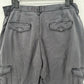 HEI HEI Anthropologie Pants Womens 32 14 Gray Cargo Lyocell Tencel Beach Lounge