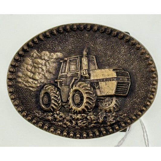 JI Case 2870 Traction King Tractor Vintage Brass Limited Edition Belt Buckle