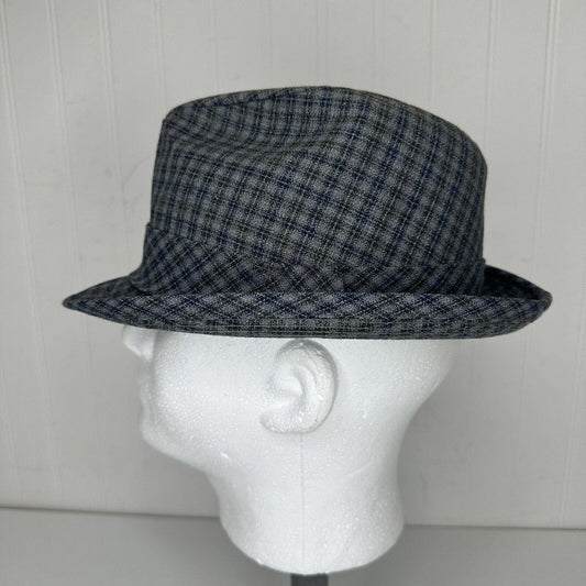 Stevens “The Crushable Hat” Multi Color Tweed Men’s Fedora Size 7 ⅛ Made In USA