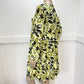 Anthropologie Maeve Dress Large Petite Yellow Floral Amber Tiered Tunic NEW