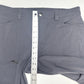 Duluth Trading Pants 8 Breezeshooter Slim Leg Convertible Gray Roll Up *Hole NEW