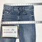 Mother Jeans Womens 26 Dazzler Ankle Fray Blue Denim Weekend Warrior Distressed