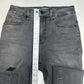 Good American Jeans 4 27 Good Legs Crop Skinny High Rise Black Denim Distress