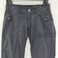 Marmot Pants Womens 4 Ginny Convertible Gray Hiking Roll Up Gorpcore *Flaw