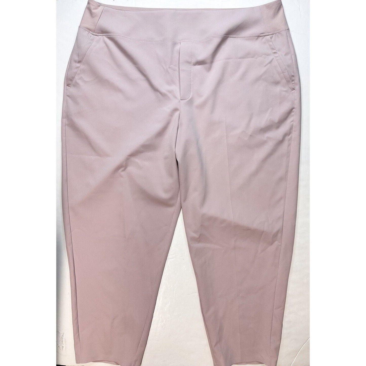 Athleta Pants Womens 20 Pink Endless High Rise Ankle Stretch Pockets *Mark