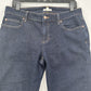 Eileen Fisher Jeans Womens 8 Boyfriend Relaxed Blue Denim Organic Cotton EUC