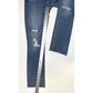 Mother Jeans Womens 26 Dazzler Ankle Fray Blue Denim Weekend Warrior Distressed