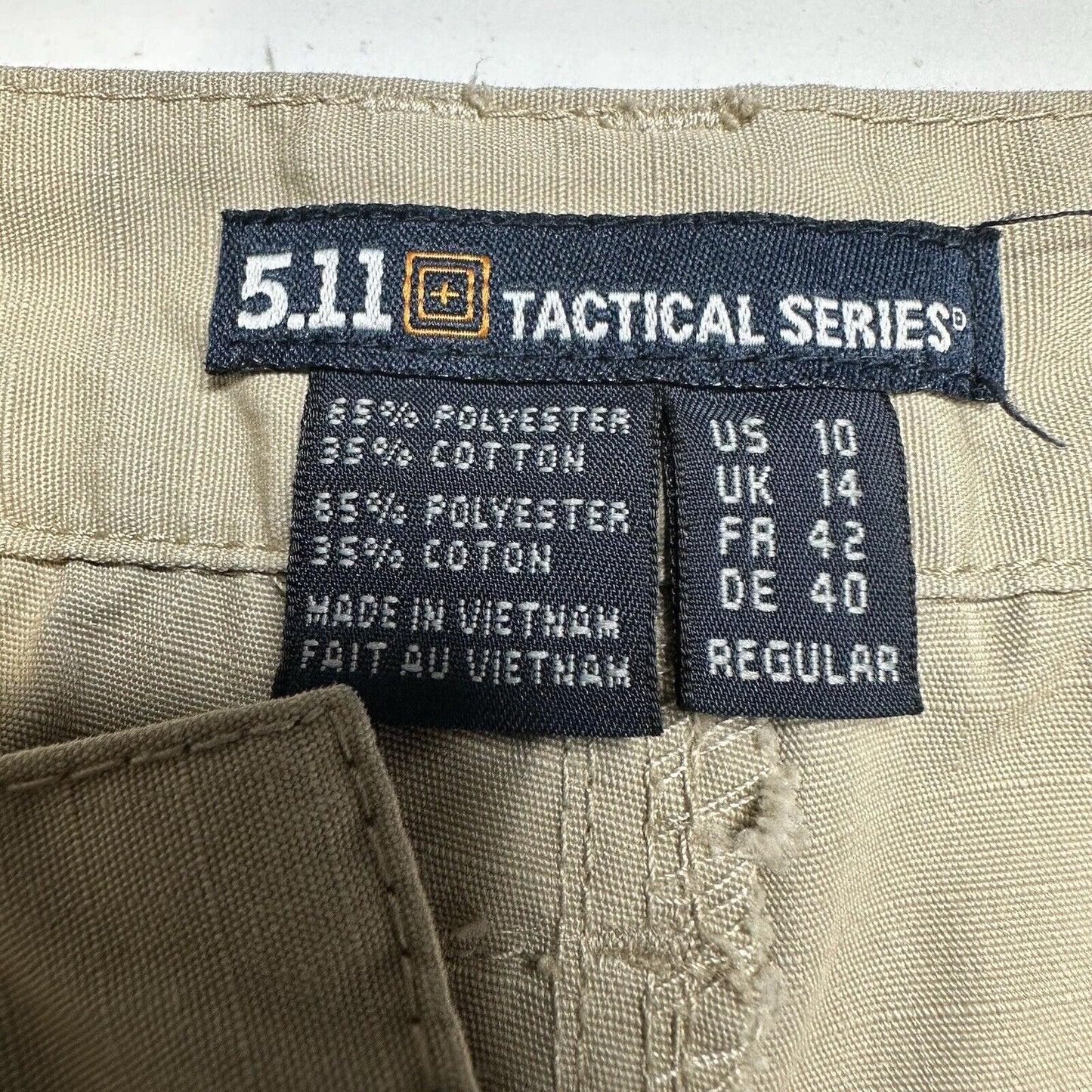 511 Tactical Pants Womens 10 Taclite Pro Beige Cargo Utility Ripstop *Spots