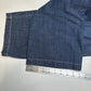 Chicos Jeans 2 Womens 12 Straight Crop Blue Stretch Denim Casual Dark Wash